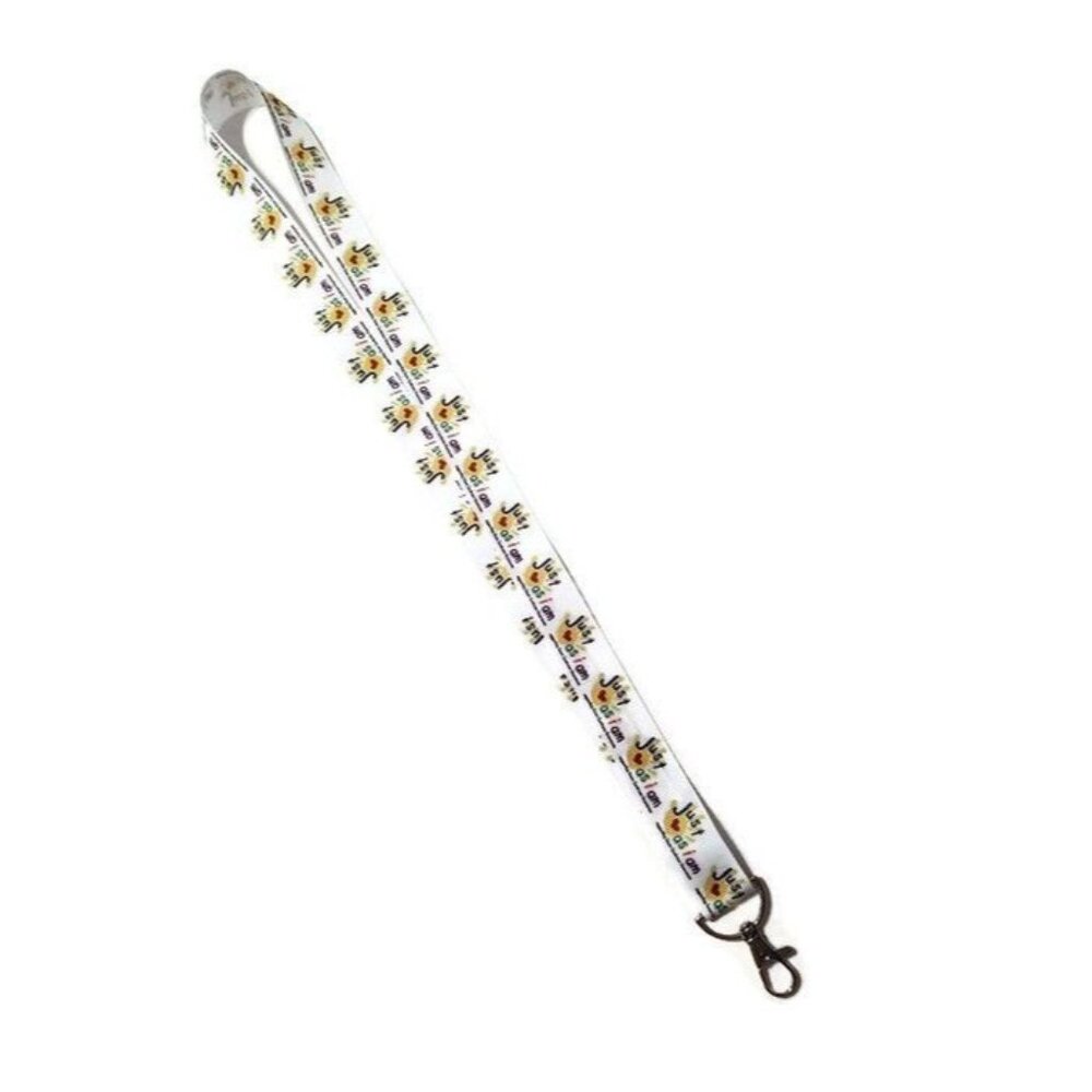 Just As I Am Down Syndrome Awareness Lanyard Keychain